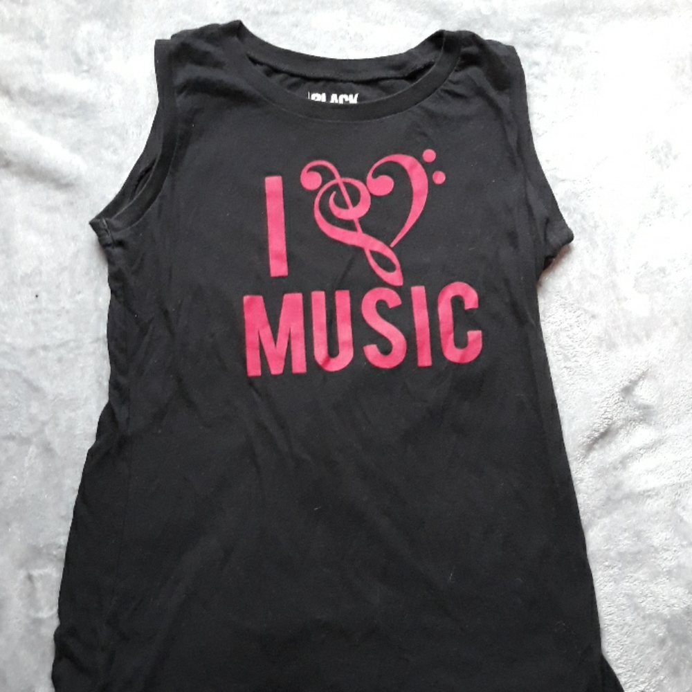 I <3 Music Muscle Tee